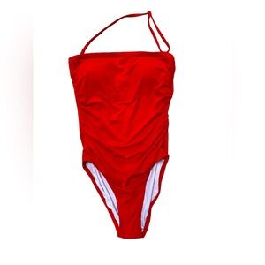 Holipick red one piece bathing suit. NWT. Size small.
